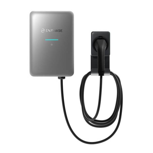 Enphase IQ EV Charger 2, EU, 1-fase (tot 7.4kW) or 3-fase (tot 22kW), 7,5m Type-2 laadkabel