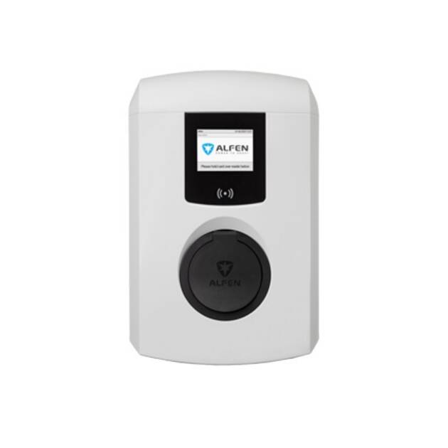 Alfen Eve Single Plus, 3-fase, Type 2 contactdoos, ISO 15118 voorbereid, Ethernet daisy-chaining