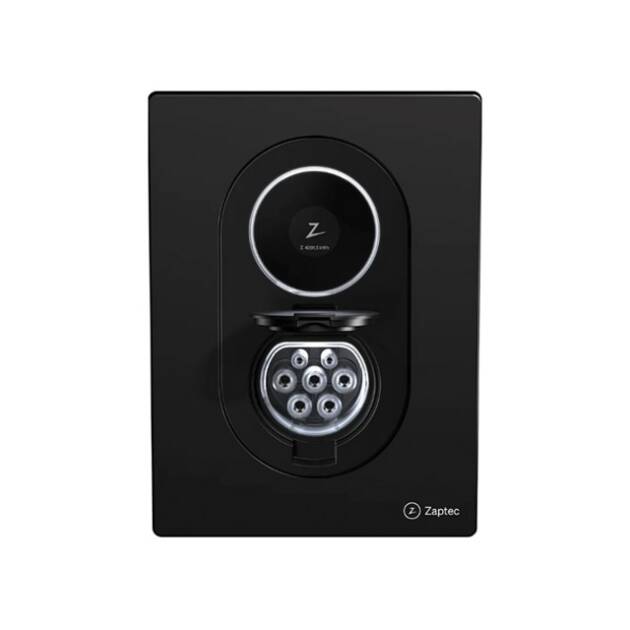 Zaptec Go 2 - 22kW MID contactdoos - black - thuislader