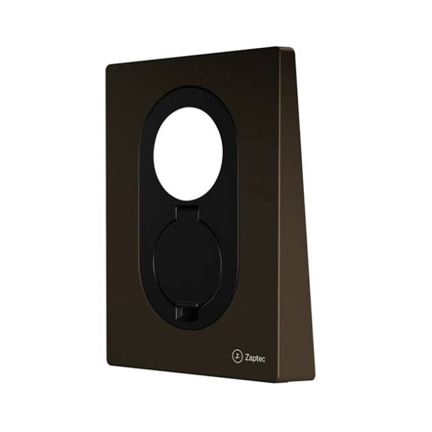 Zaptec voorpaneel Zaptec GO - Wood Brown