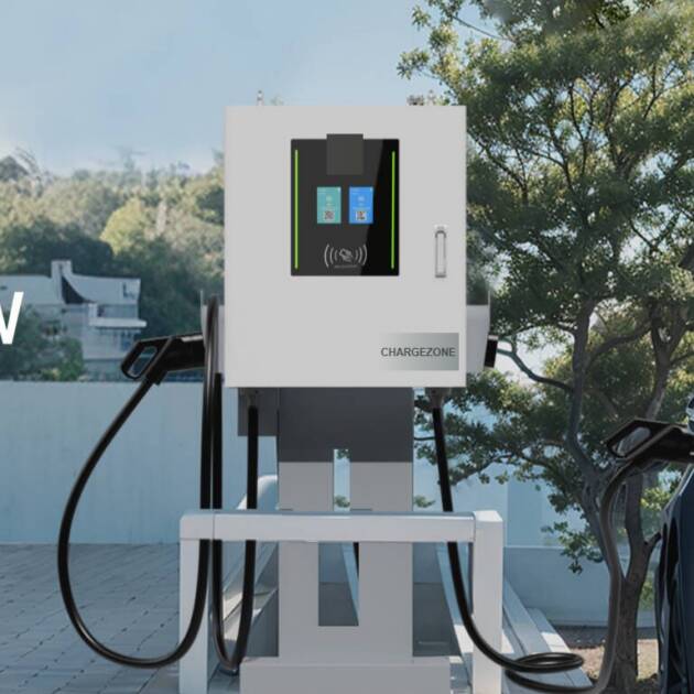 ChargeZone T60 DC snellader | 30 of 60 kW | 2 laadpunten